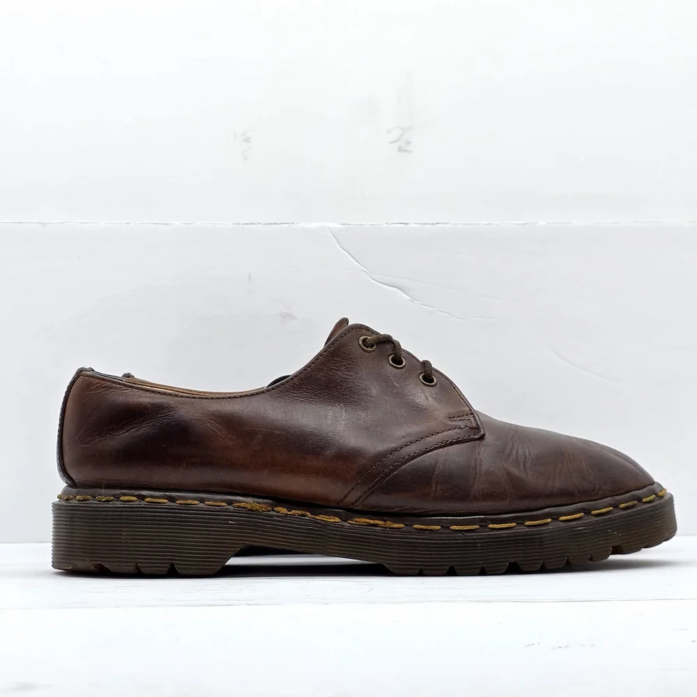 Dr. Martens 1461 Bex Oxford Unisex Size 6 Made England Leather - Picture 2 of 9
